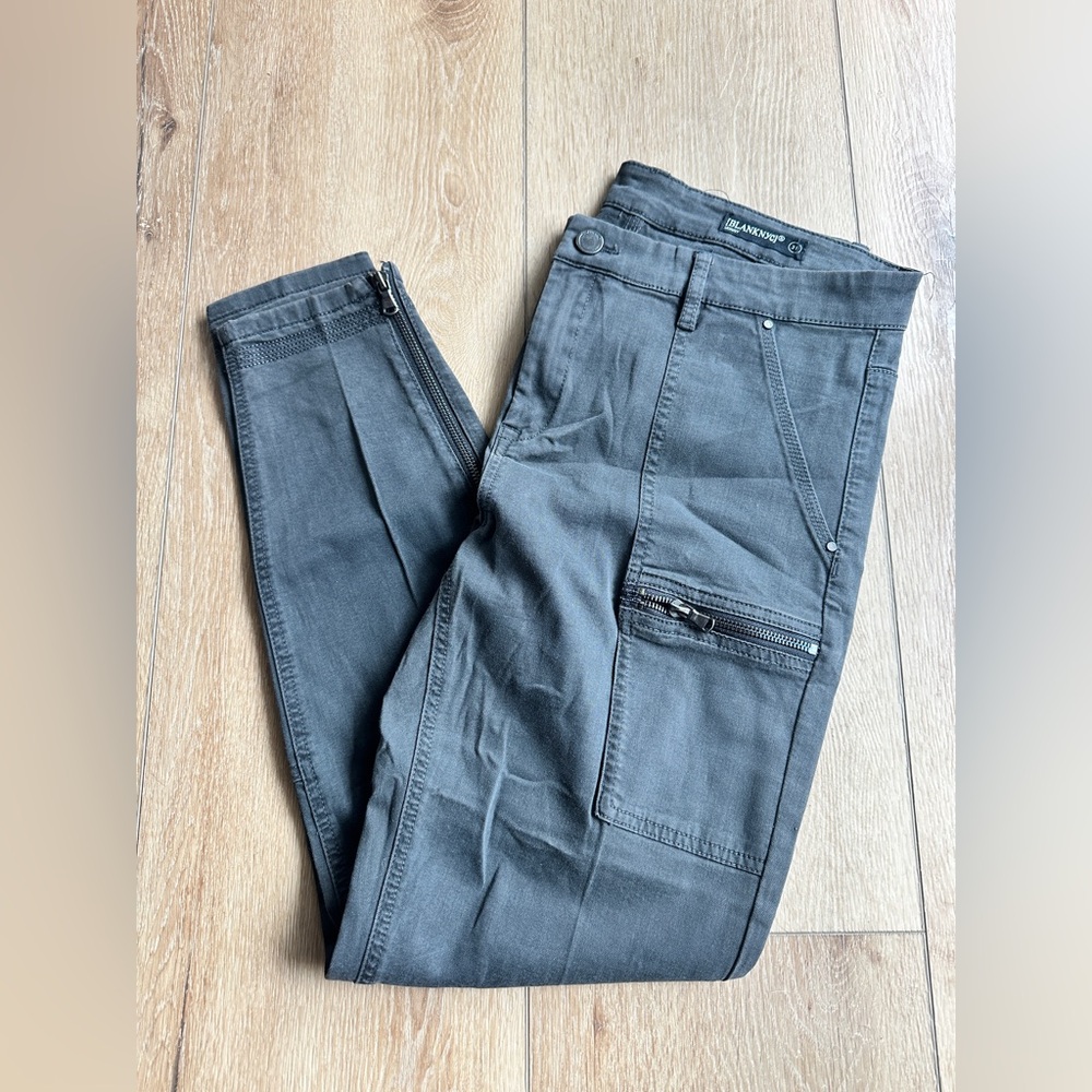 BLANK NYC Skinny Zip Ankle Jean